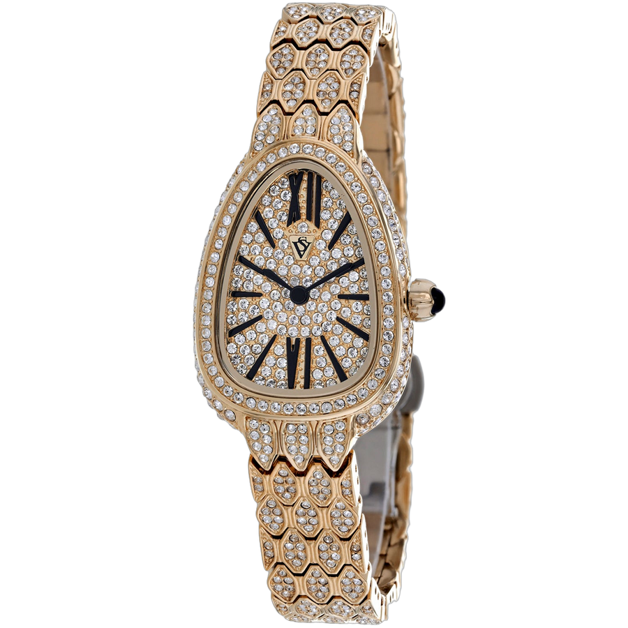 Christian Van Sant Stainless steel case watch in rose gold