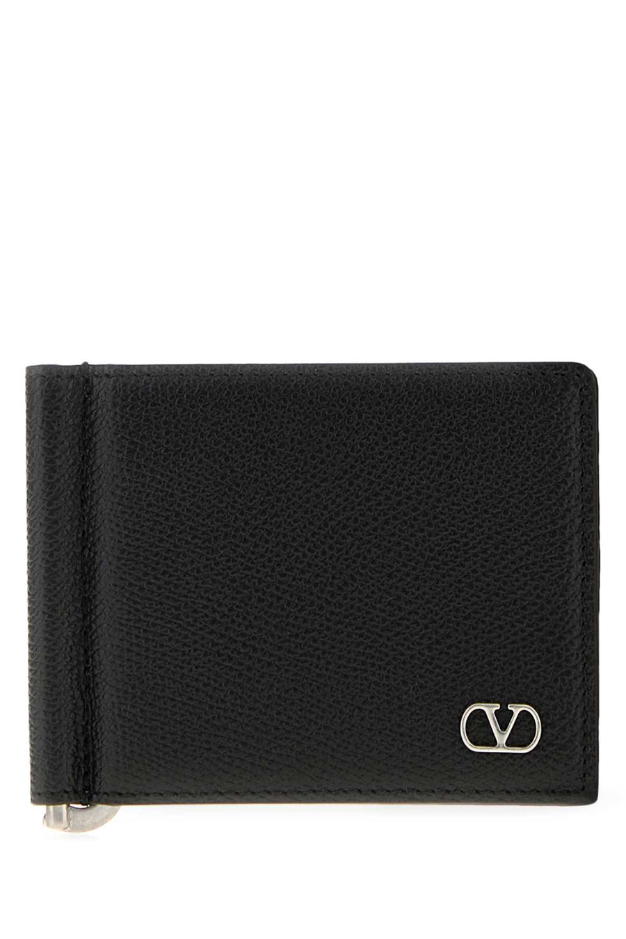 Valentino Garavani Wallet Exterior: 100% Leather wallet in black