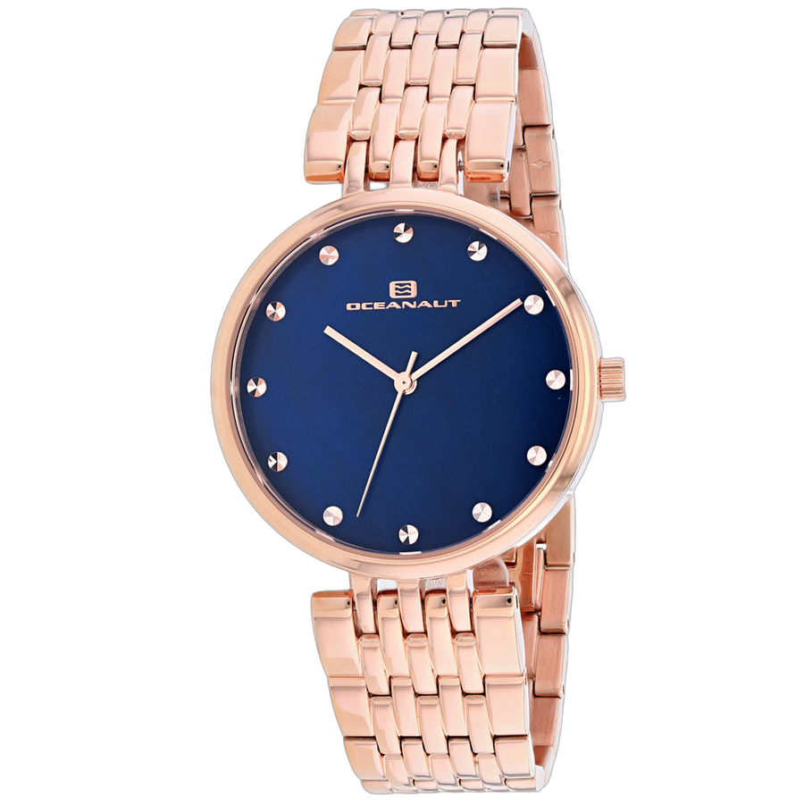 Oceanaut Stainless steel case watch in navy