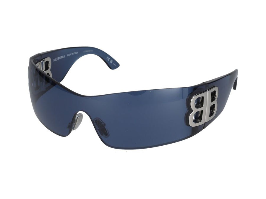Sunglasses Balenciaga Bb0359s 002 Blue 99-1-115 Nylon Fiber