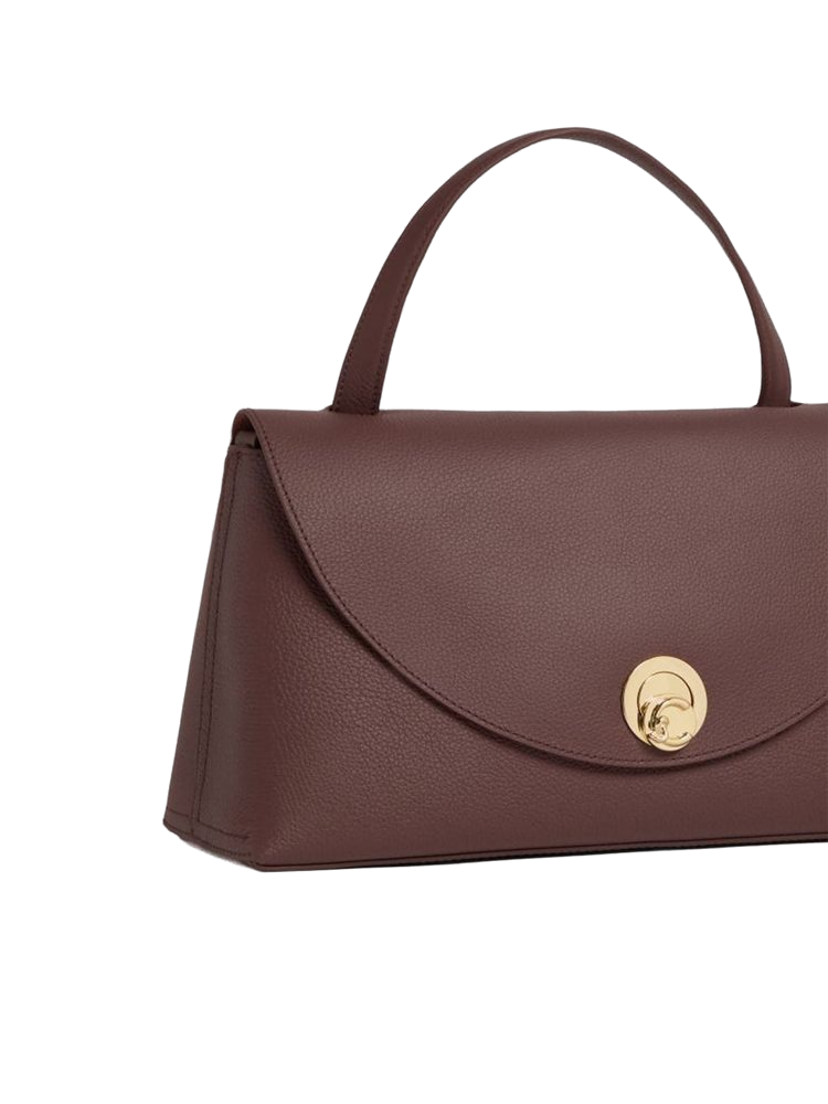 Coccinelle Top Handle Bag Berry-Winter Rose Berry/winter Bovine Leather / Top-handle-bags
