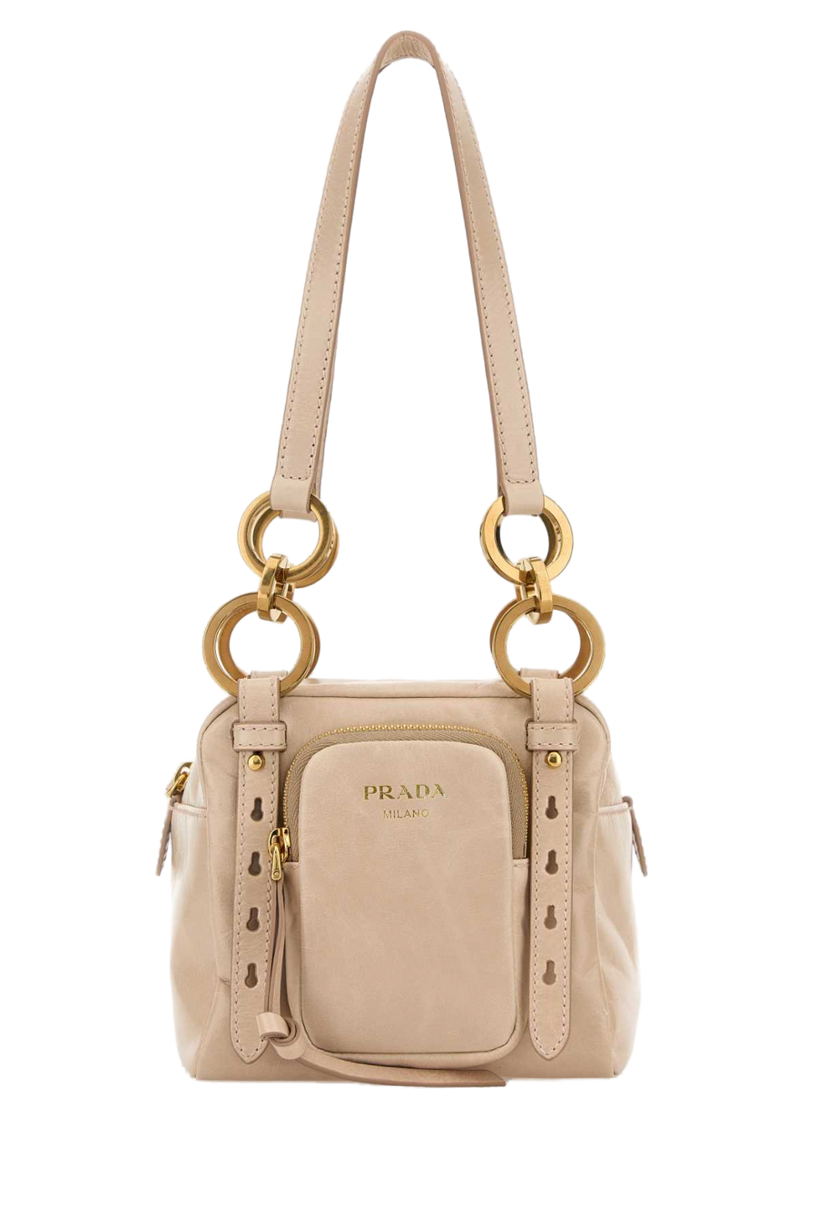Prada 100% Vitello shoulder bag in pink