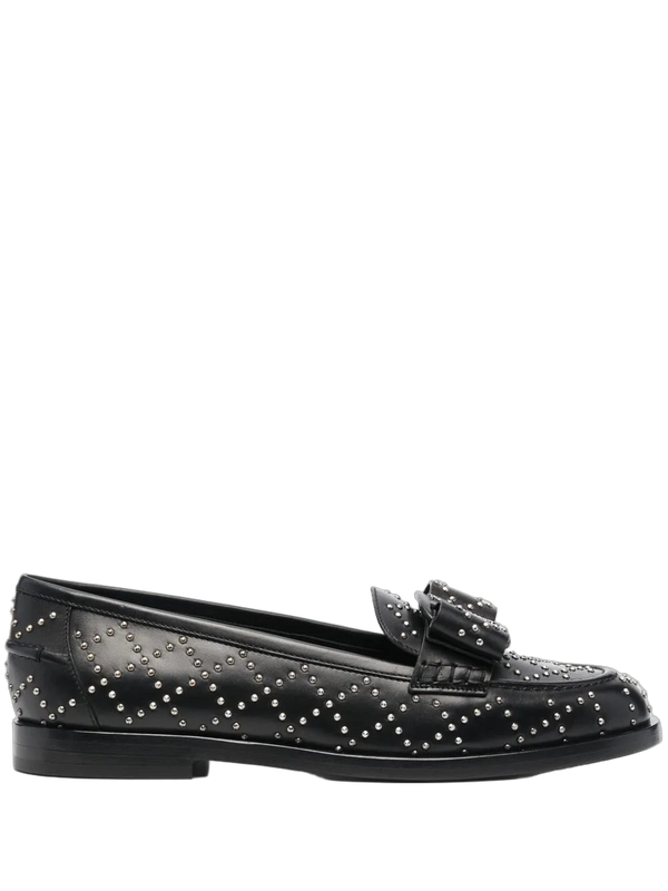 Ferragamo Calf leather loafer in black