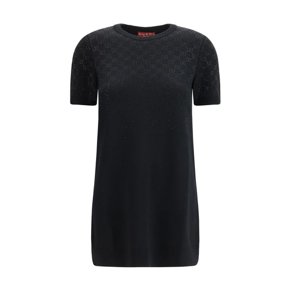 Gucci 78% Wool Ovis Aries tunic in black