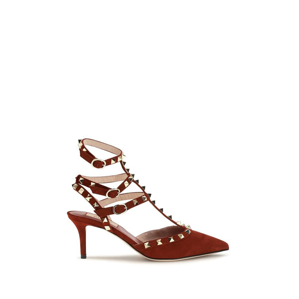 Valentino Garavani 100% Suede pump in red