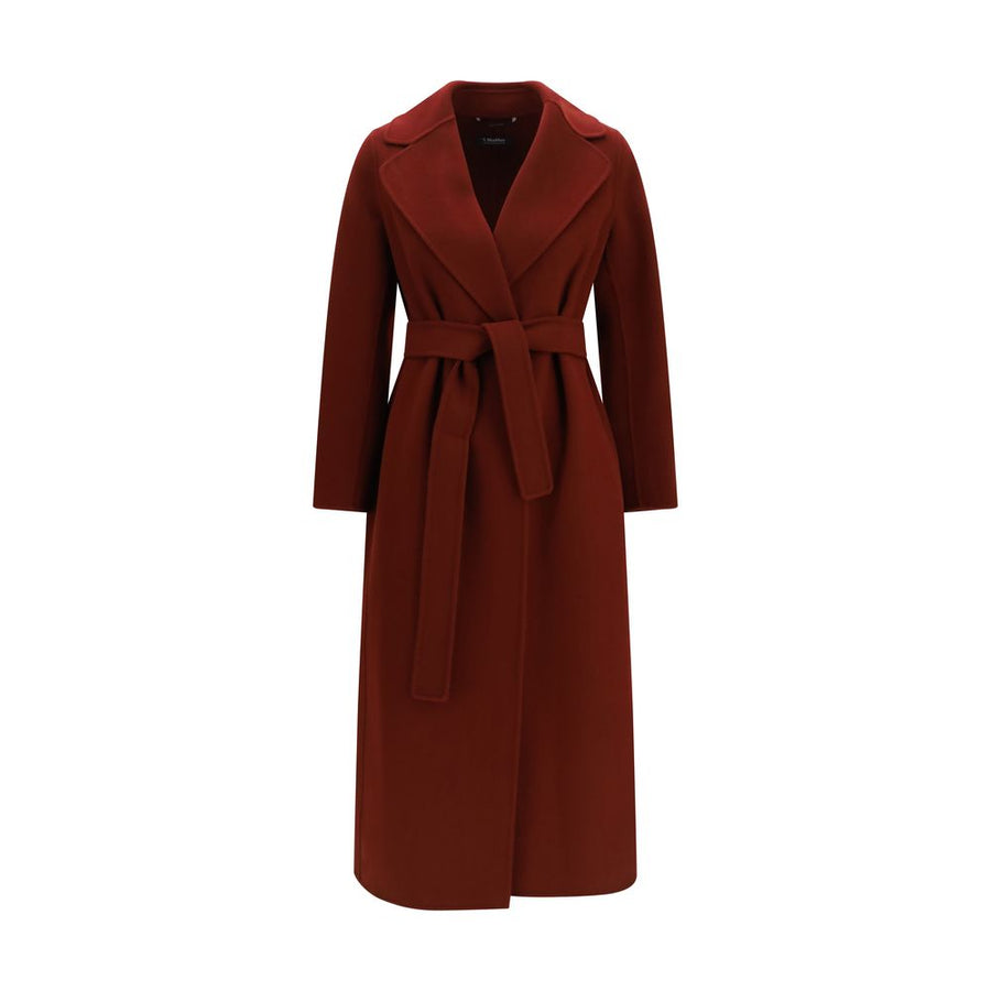 Bordeaux Wool Oves Aries Coat Clothing