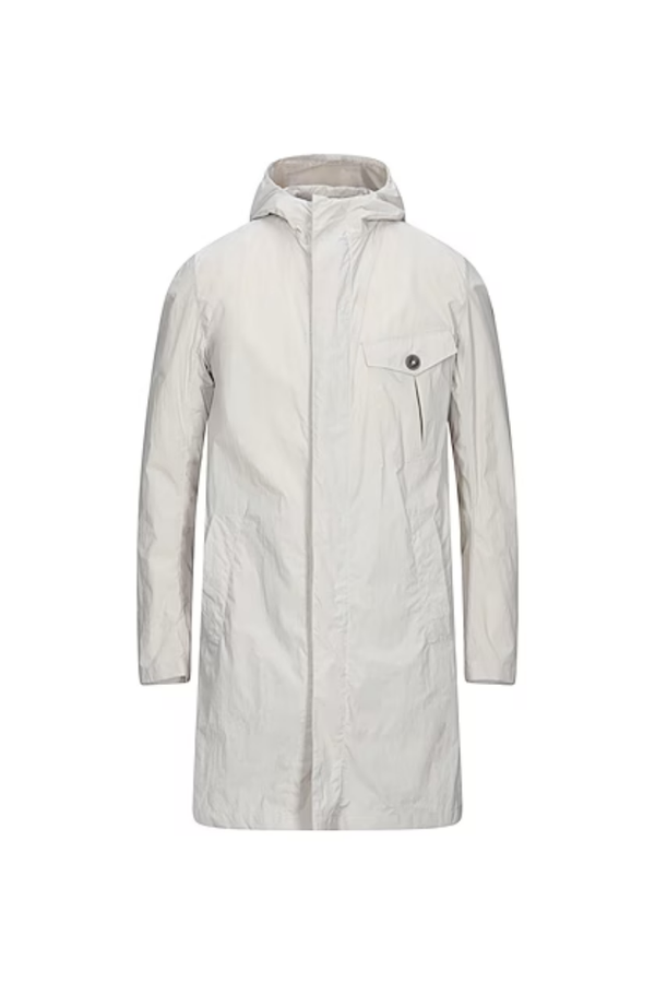 Herno 100% Nylon coat in white