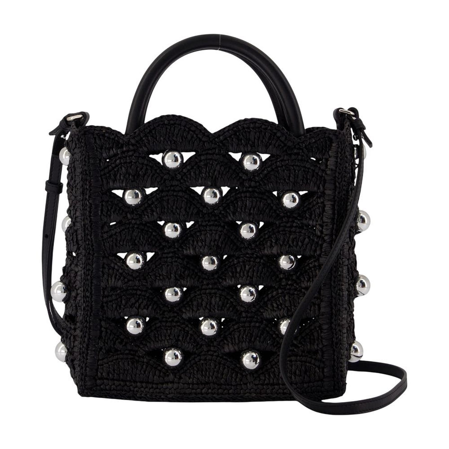 Crossbody - Rabanne Raffia Black Bags / Crossbodies