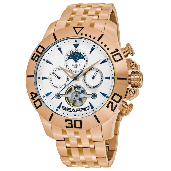Seapro watch in rose gold