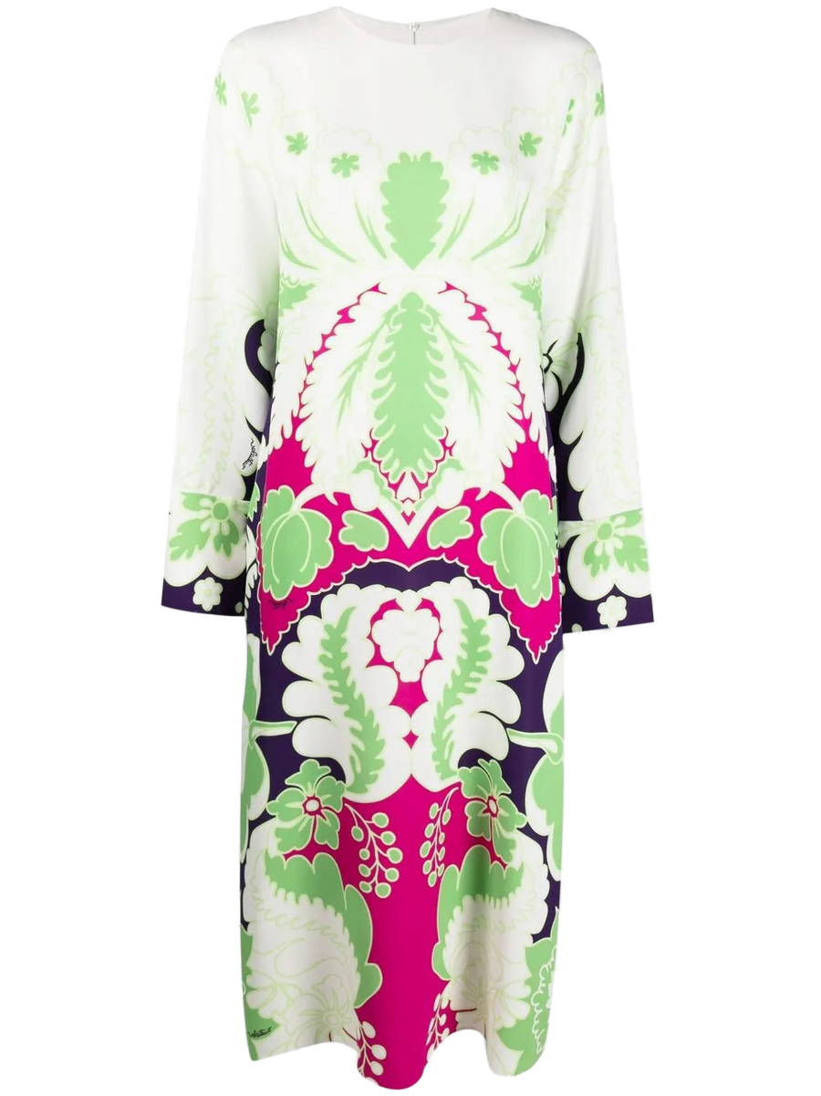 Valentino Silk dress in white
