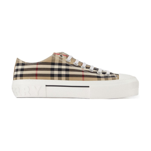 Burberry Cotton canvas sneaker in beige