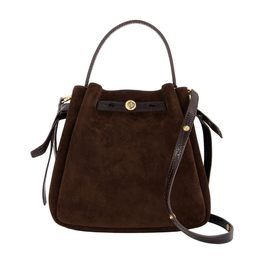 Romy Crossbody - Tory Burch Leather Brown Calfskin Bags / Crossbodies