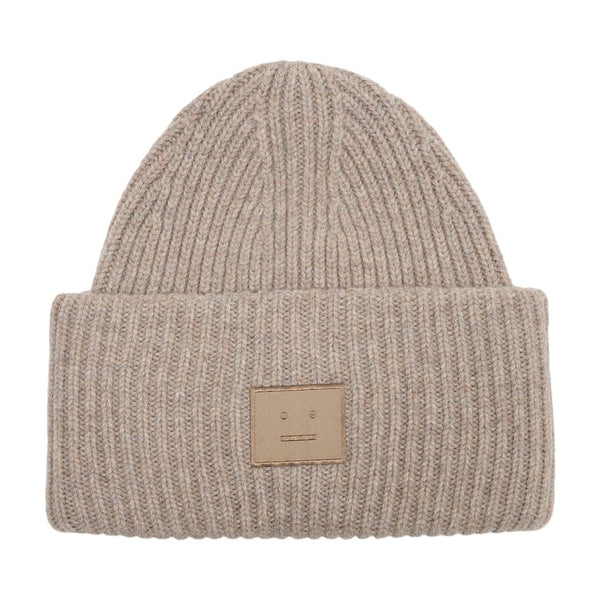 Acne Studios C40448-DRN Wool beanie in beige