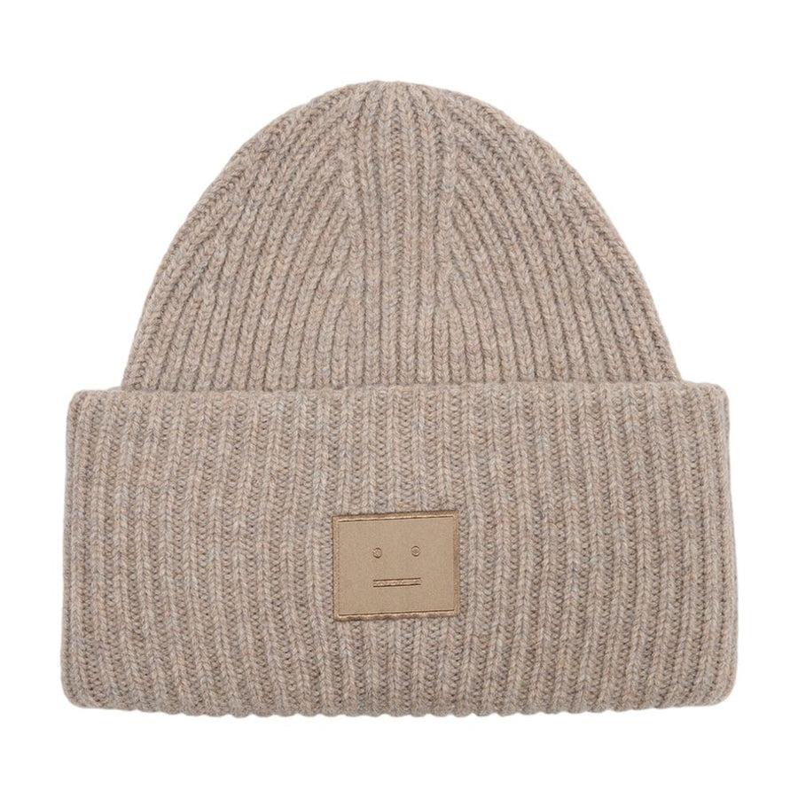 Acne Studios C40448-DRN Wool beanie in beige