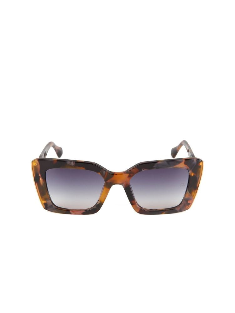 Ana Hickmann AH9515 Acetate frame sunglasses in honey tortoiseshell