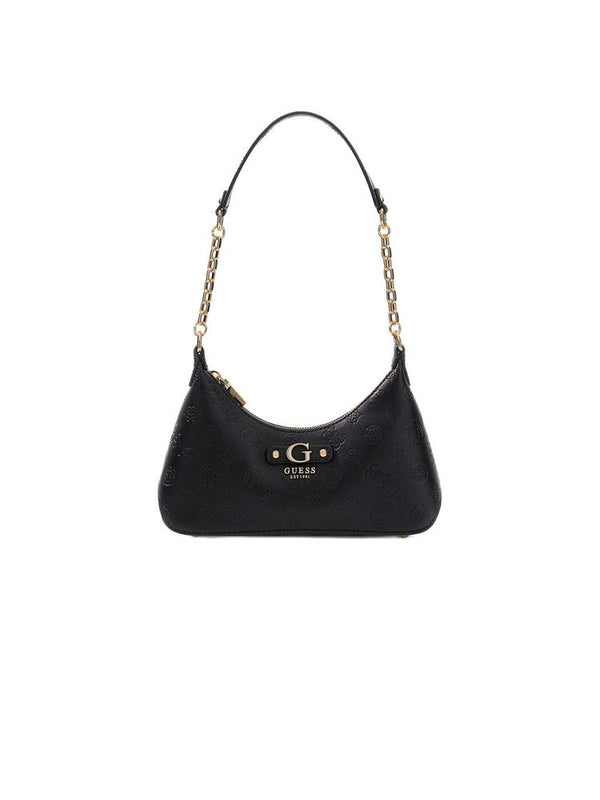 Guess 100% Polyurethane shoulder bag in black