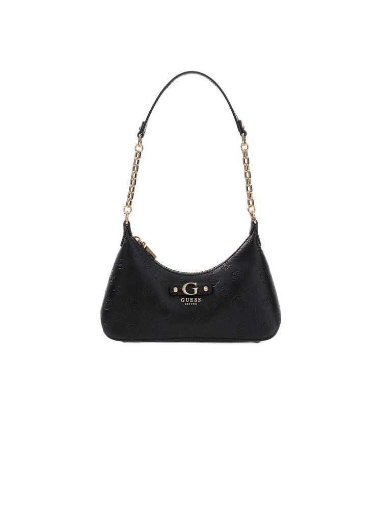 Guess 100% Polyurethane shoulder bag in black