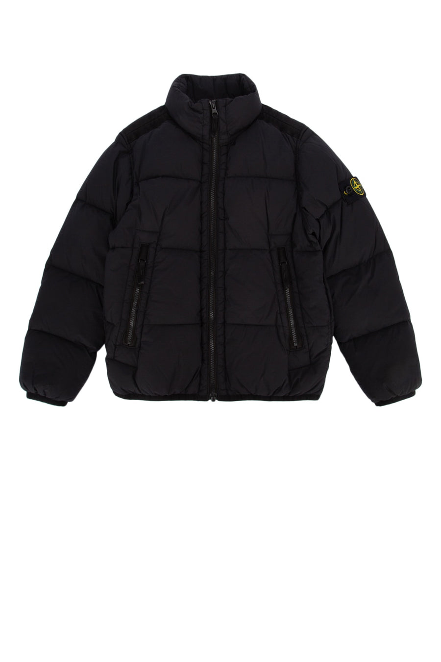Stone Island Kids Vera 84% PA 16% EA 100% PA 90% DD 10% FX down jacket in black