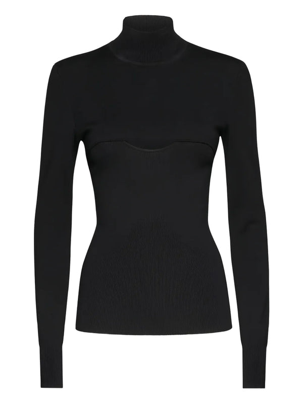 Ferragamo Wool sweater in black