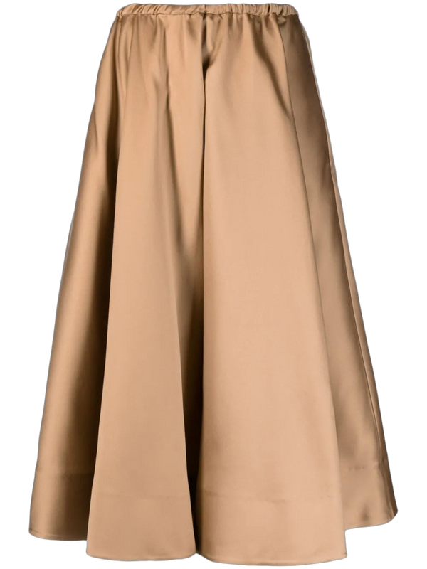 Valentino Satin skirt in beige