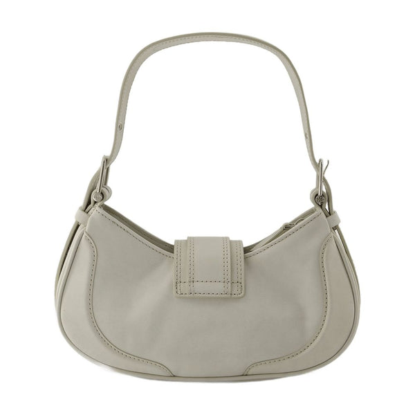 Osoi calfskin shoulder bag in white