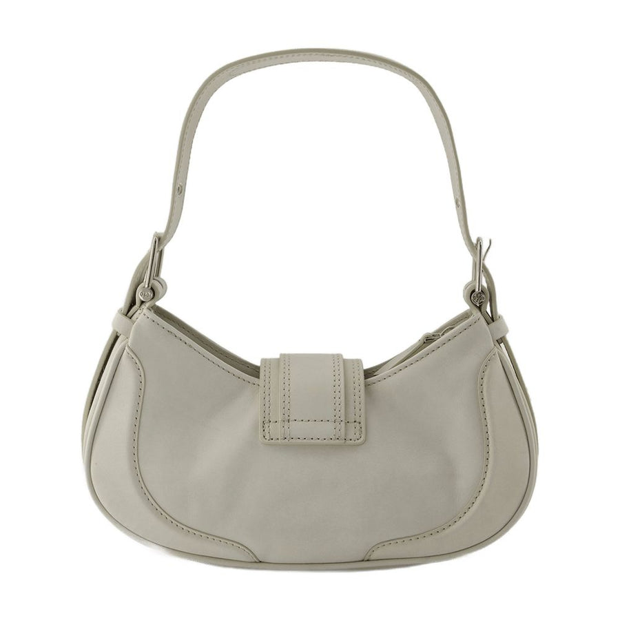 Osoi calfskin shoulder bag in white