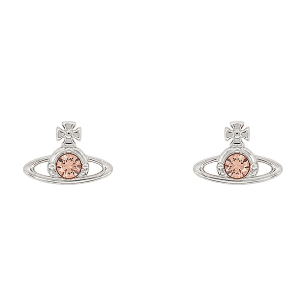 Nano Solitaire Earrings - Vivienne Westwood Metal Silver Jewelry-watches /