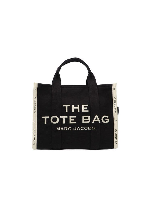Marc Jacobs 64% Cotton tote bag in black