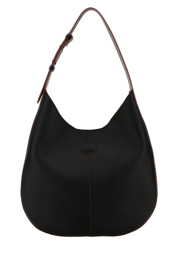 Tod's Leather shoulder bag in black