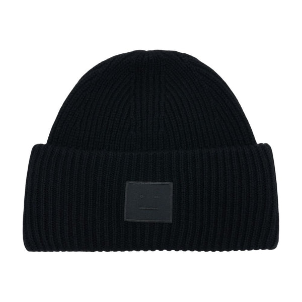 Acne Studios C40453-900 Wool beanie in black