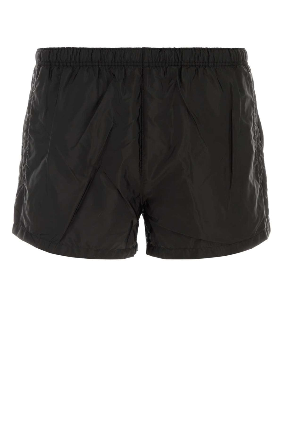 Black Re-Nylon Swimming Shorts Nero Costumi Da Bagno