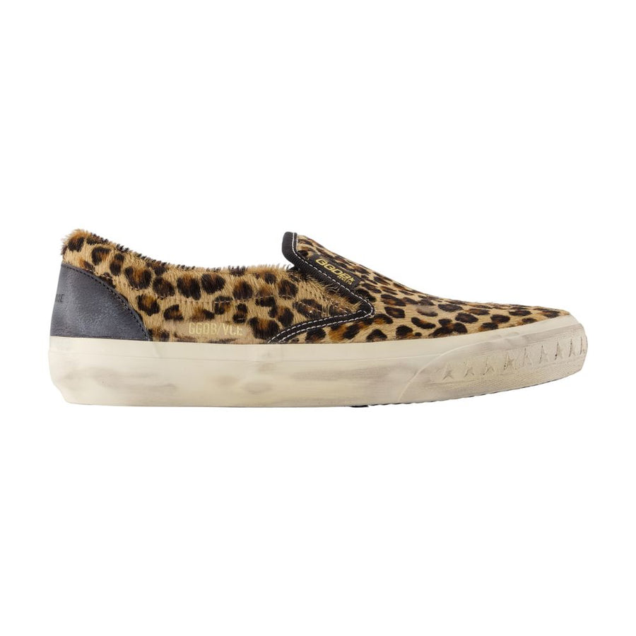 Golden Goose Deluxe Brand Calfskin sneaker in beige
