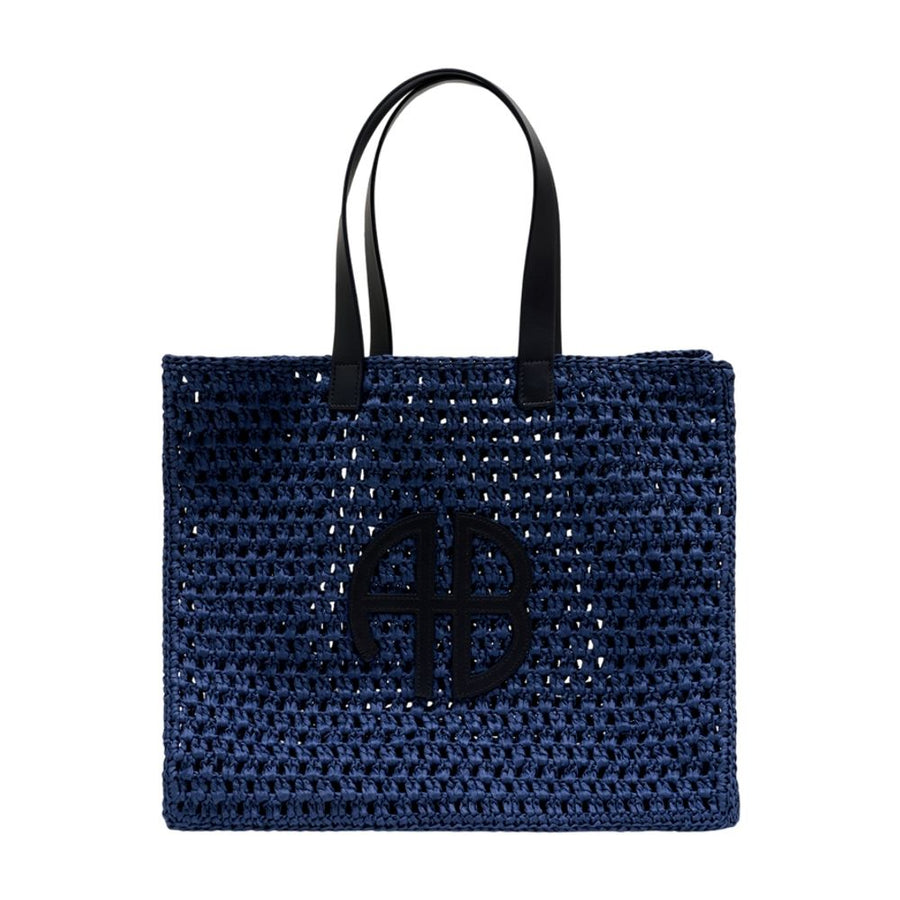 Anine Bing Synthetic tote bag in blue