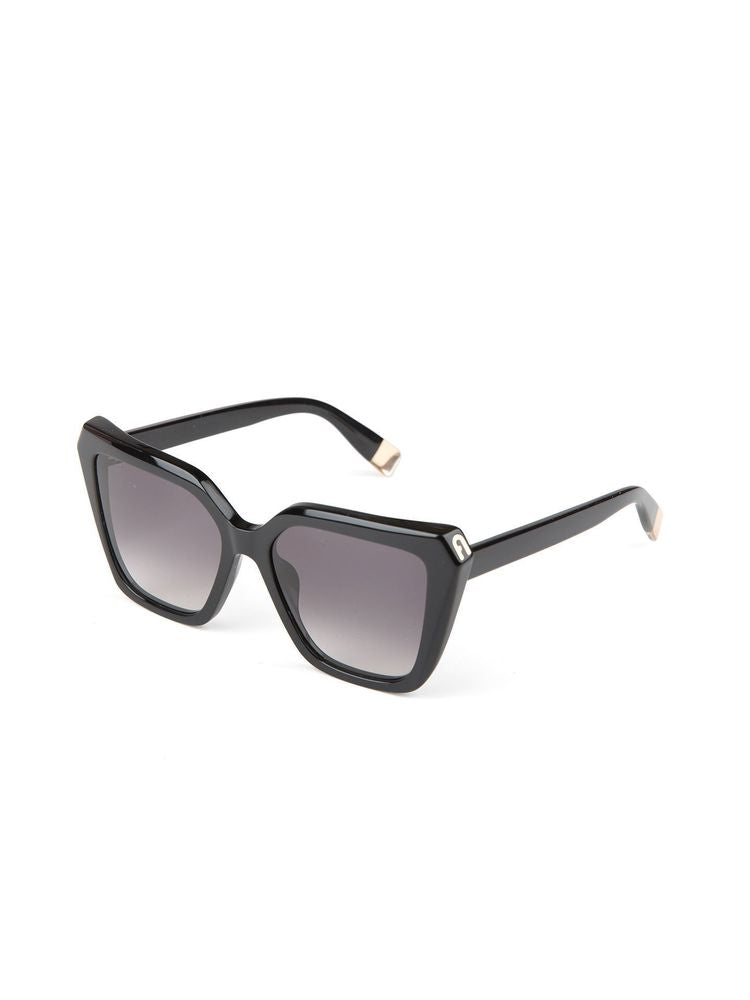 Furla SFU978 Acetate frame sunglasses in black