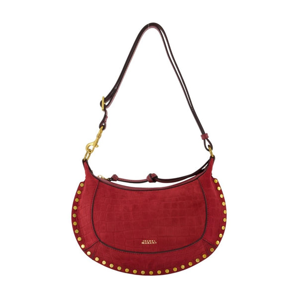 Isabel Marant goatskin shoulder bag in red