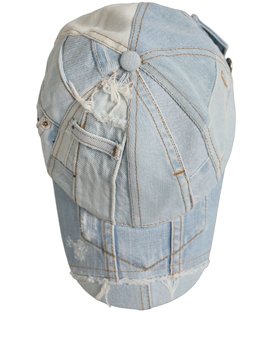 Dolce & Gabbana HAT10056 100% Cotton baseball cap in blue