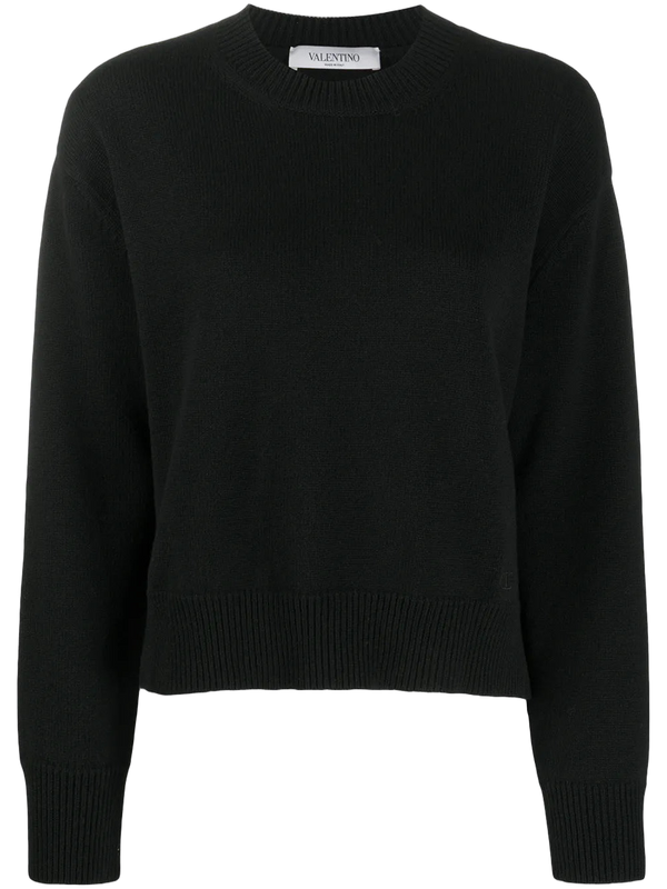 Valentino Cashmere sweater in black