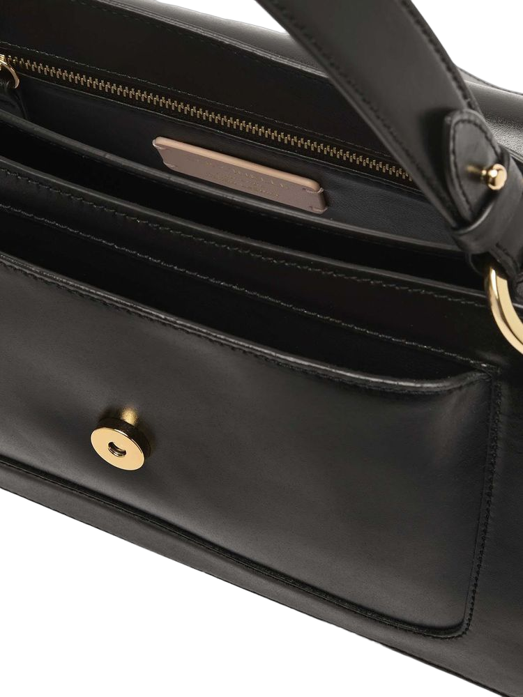 Coccinelle 100% Calf Split top handle bag in black