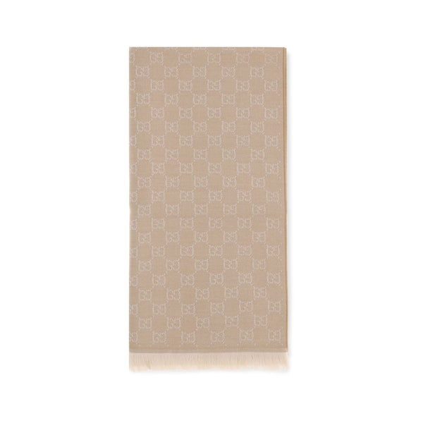 Beige Wool Oves Aries Foulard Accessory