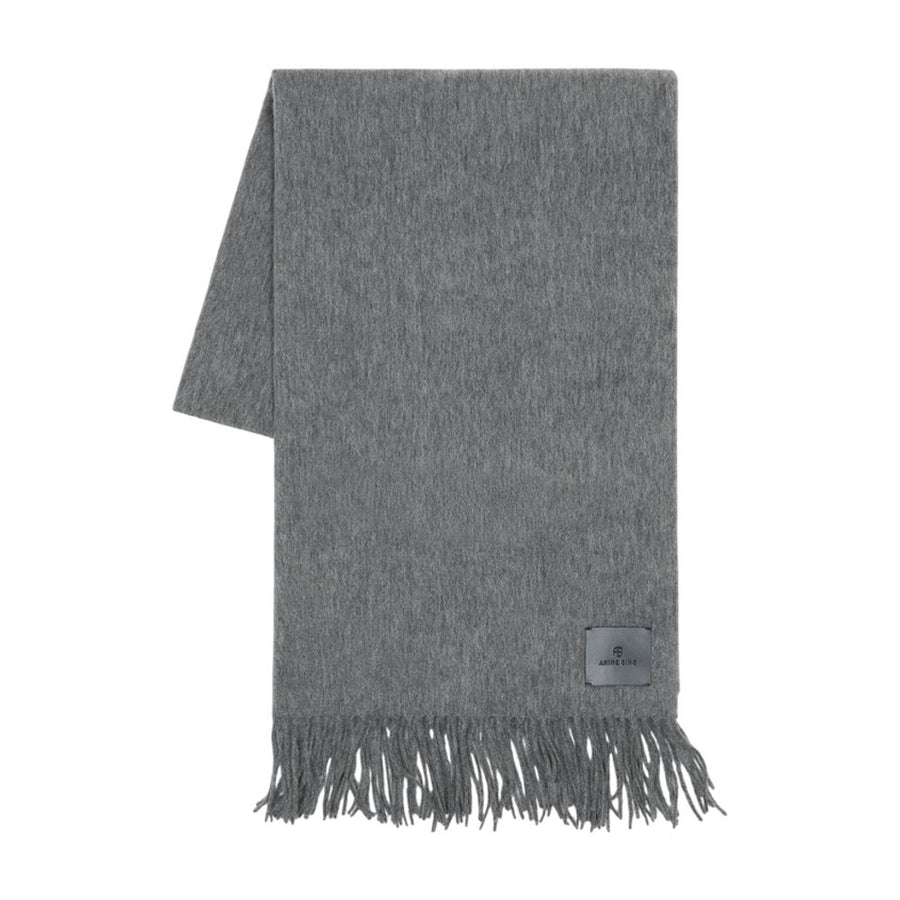 Anine Bing Wool scarf in gray