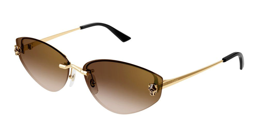 Cartier CT0431S Metal sunglasses in gold
