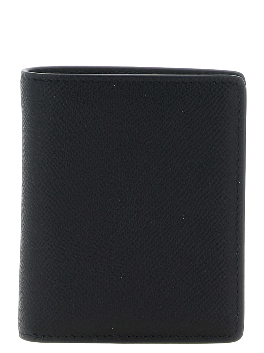 Maison Margiela 100% calfskin leather (Bos Taurus) wallet in black