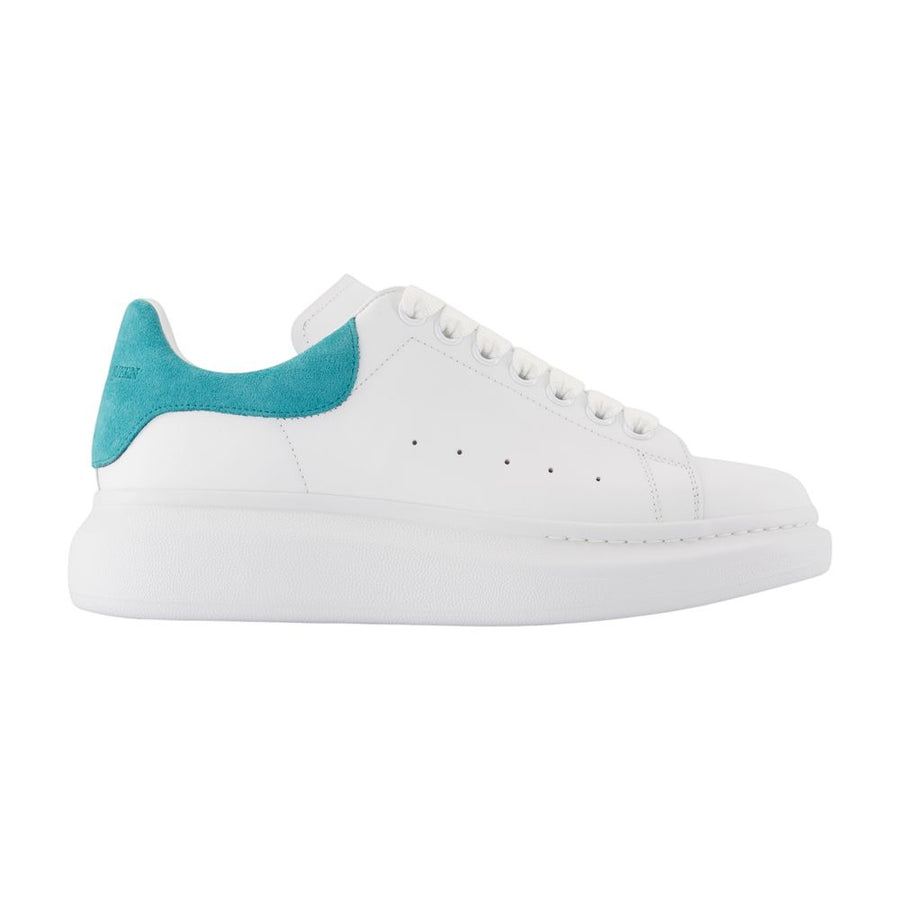 Alexander McQueen Calfskin sneaker in white
