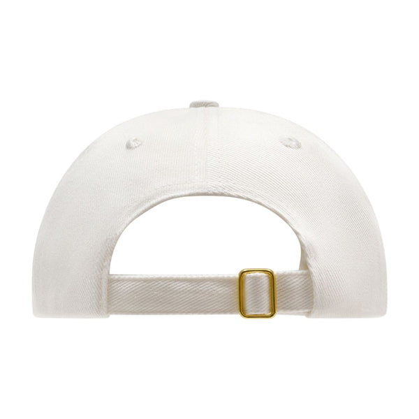 Casablanca A-SS26-HAT-002-01 Cotton baseball cap in white