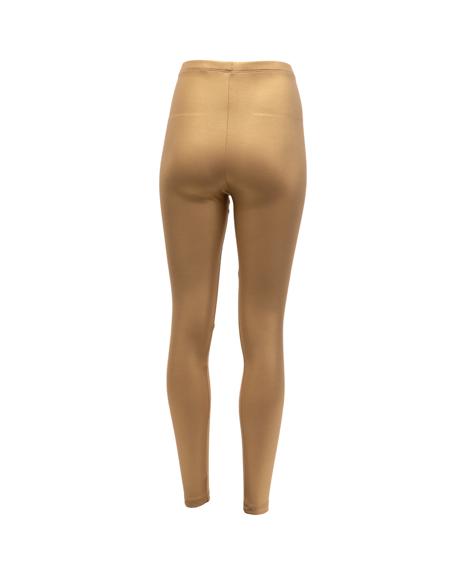 Women Leggings Gold Clothing