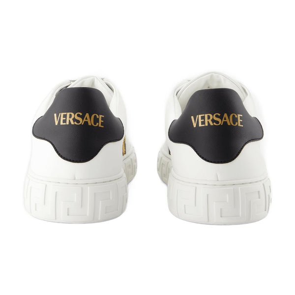 Versace Canvas sneakers in white