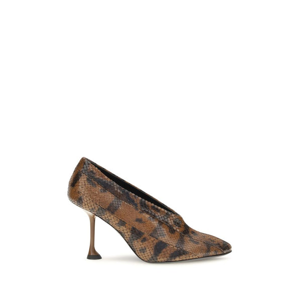 Proenza Schouler 100% Calf Leather Bos Taurus pump in brown