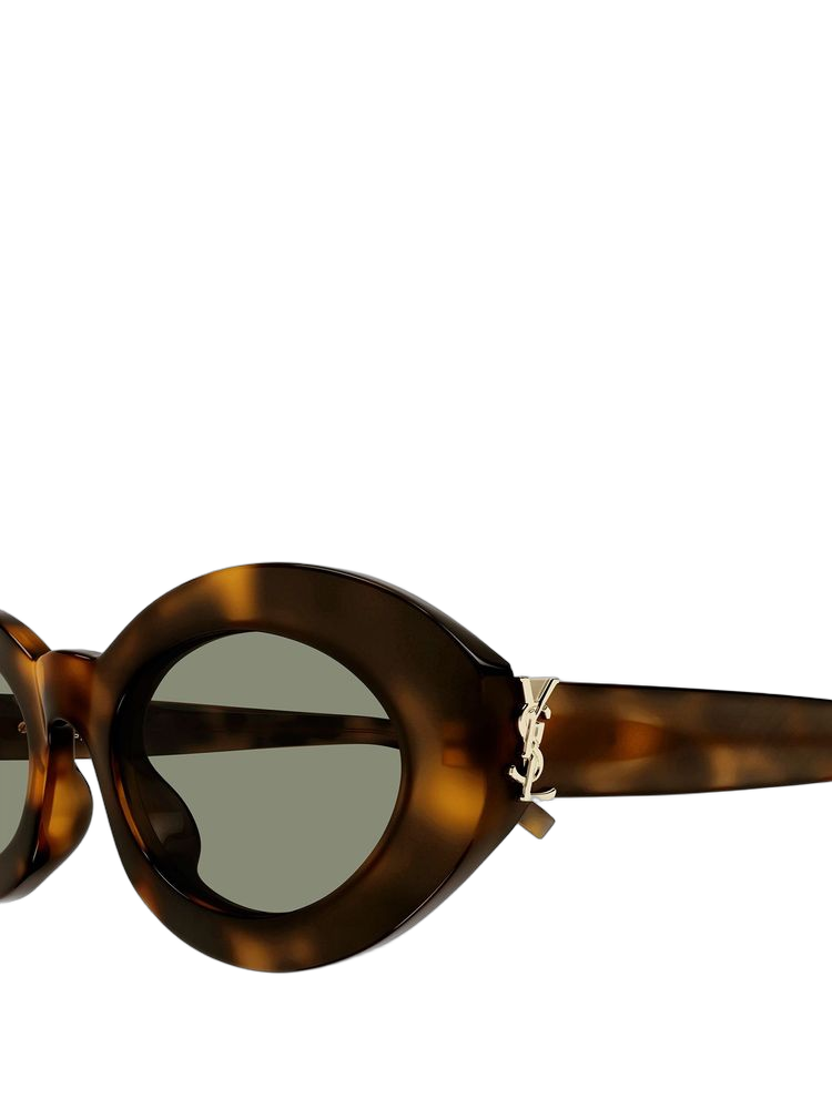 Saint Laurent SL Recycled Acetate sunglasses in brown