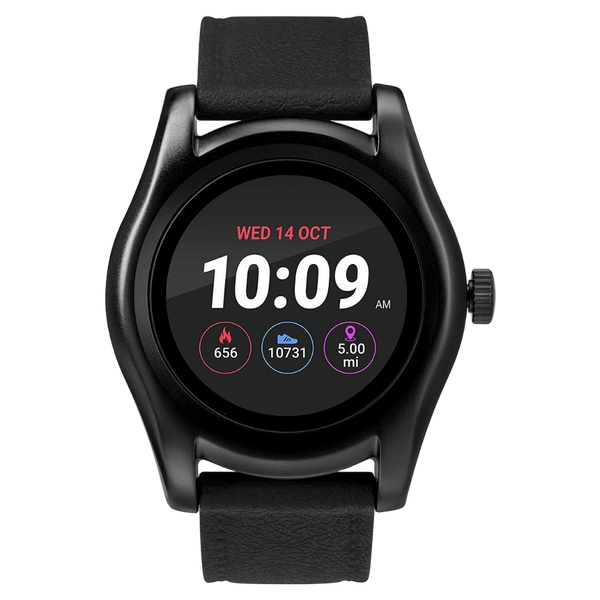Timex Alloy case smart watch in black