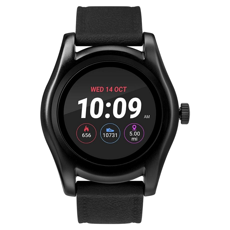 Timex Alloy case smart watch in black